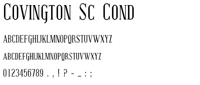 Covington SC Cond police